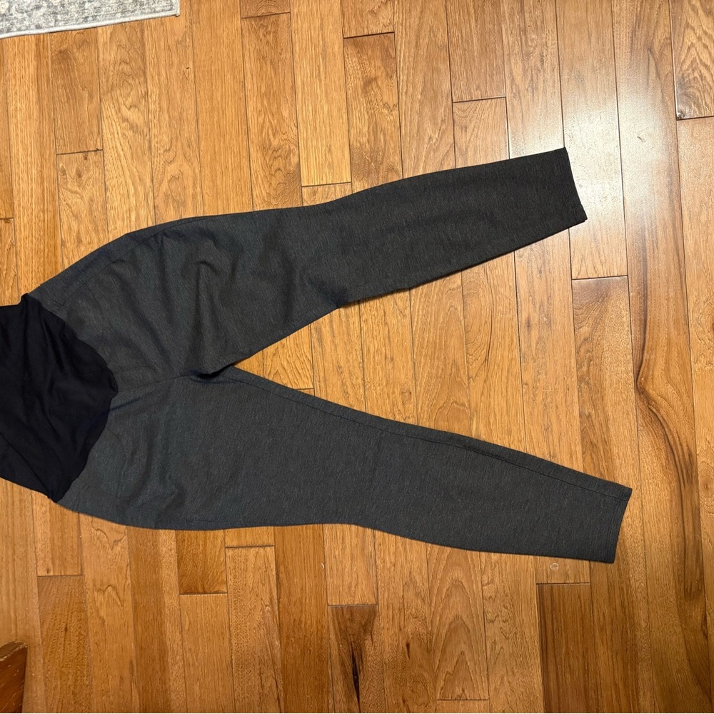 a:glow maternity Dark Gray pants